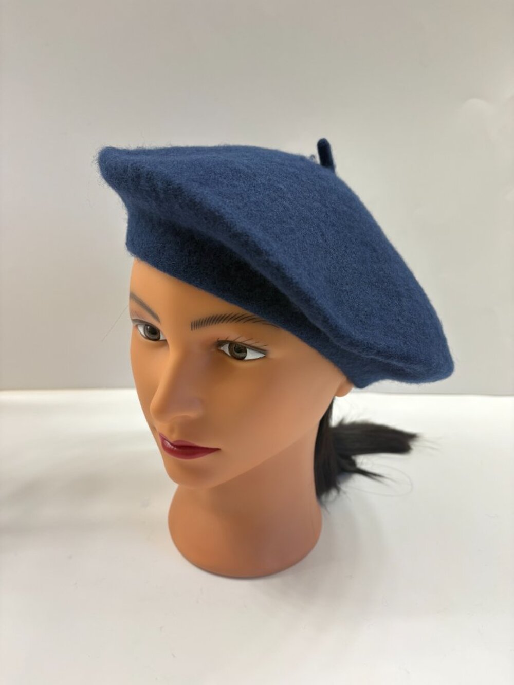 Beret / Hat - Jill Wool Beret- Navy Blue - NWT - Style 4010 -Gender Neutral